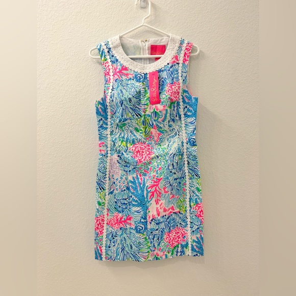🛑SOLD🛑 Lilly Pulitzer Mila Shift Dress (6) NWT - Picture 1 of 4